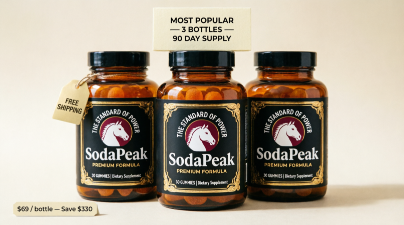 three bottles of men's wellness gummies most popular bundle